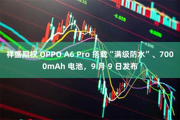 祥盛期权 OPPO A6 Pro 搭载“满级防水”、7000mAh 电池，9 月 9 日发布